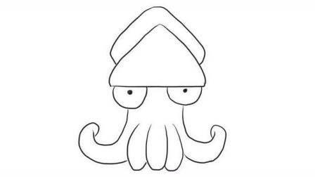 章鱼的简笔画 章鱼的简笔画可爱