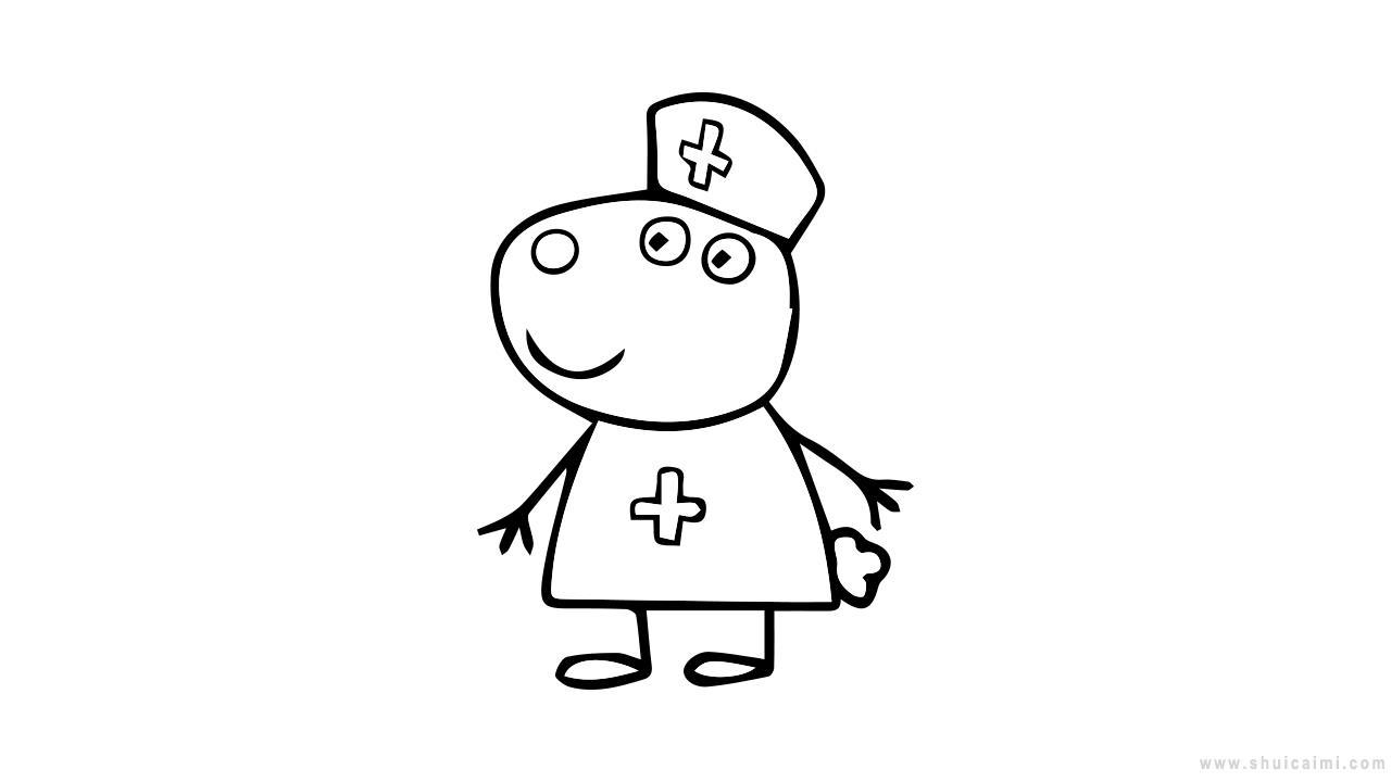 小羊苏西简笔画怎么画 小羊苏西简笔画简单又好看