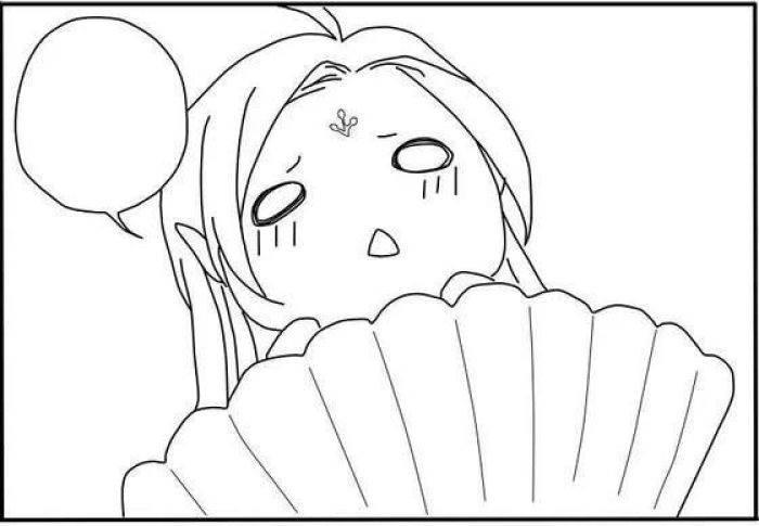 河神简笔画 河神简笔画可爱