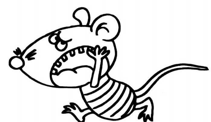 小老鼠简笔画 小老鼠简笔画图片