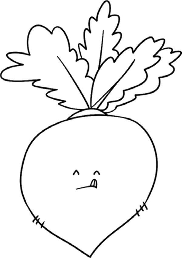 脆脆的白萝卜简笔画怎么画 脆脆的白萝卜简笔画好看