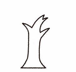 柳树简笔画图片大全 柳树简笔画图片大全大图简单