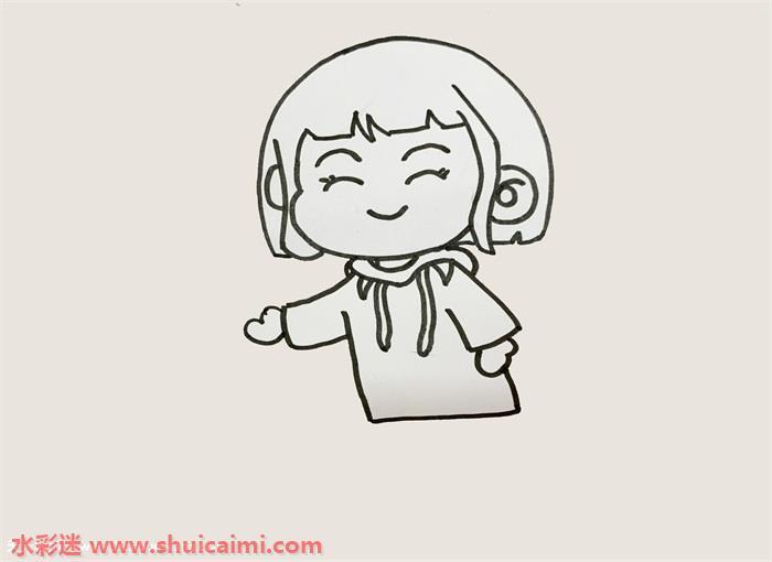 狄淇儿怎么画 简单的狄淇儿简笔画教程