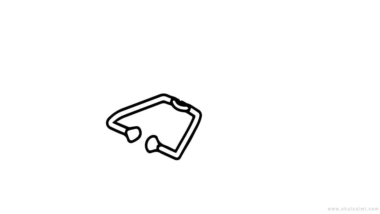 听诊器简笔画怎么画 听诊器简笔画简单又好看