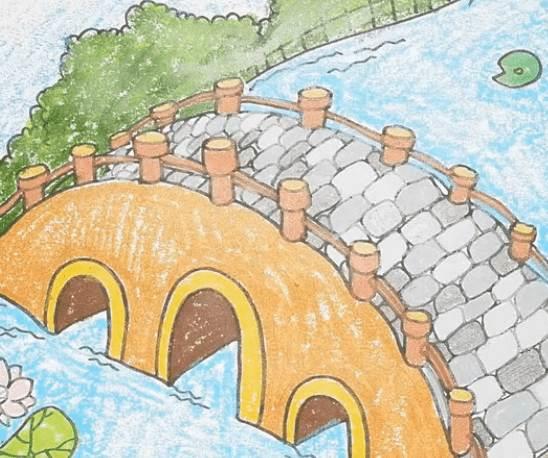 桥简笔画 桥简笔画儿童