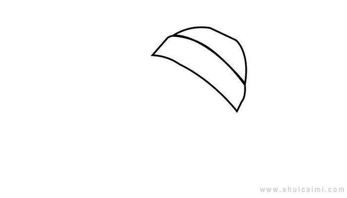 太阳帽简笔画怎么画 太阳帽简笔画画法