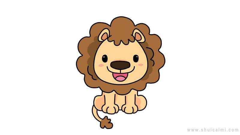 狮子简笔画怎么画 狮子简笔画好看