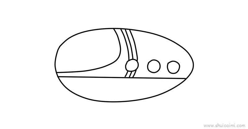 潜水艇儿童画怎么画 潜水艇简笔画简单又好看
