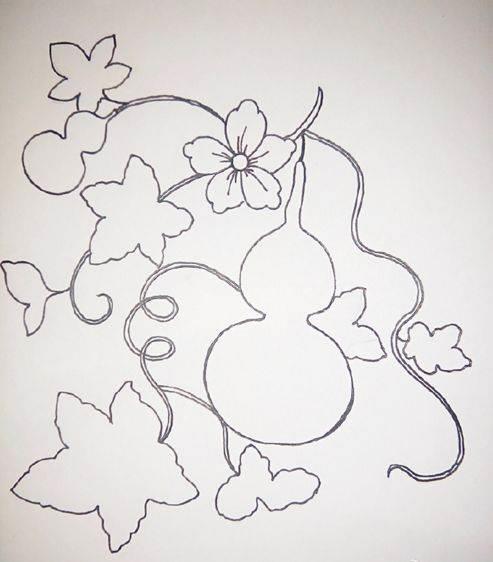 葫芦画画简笔画小动物 葫芦绘画简笔画