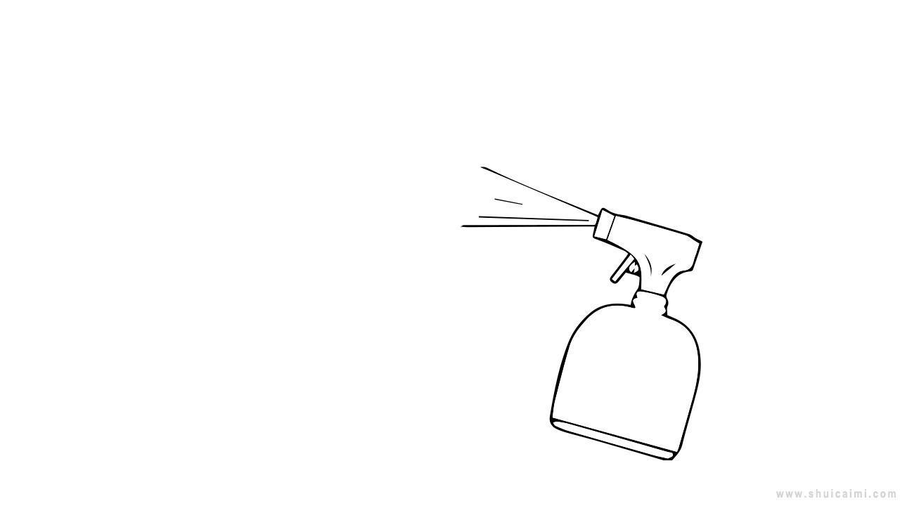 喷壶简笔画怎么画 喷壶简笔画好看