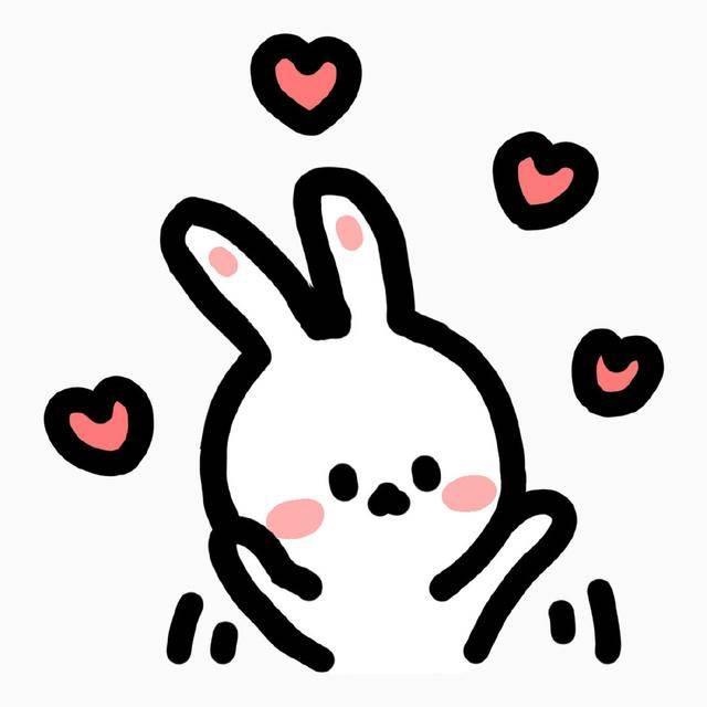 小兔子的简笔画图片大全 小兔子的简笔画图片大全大图