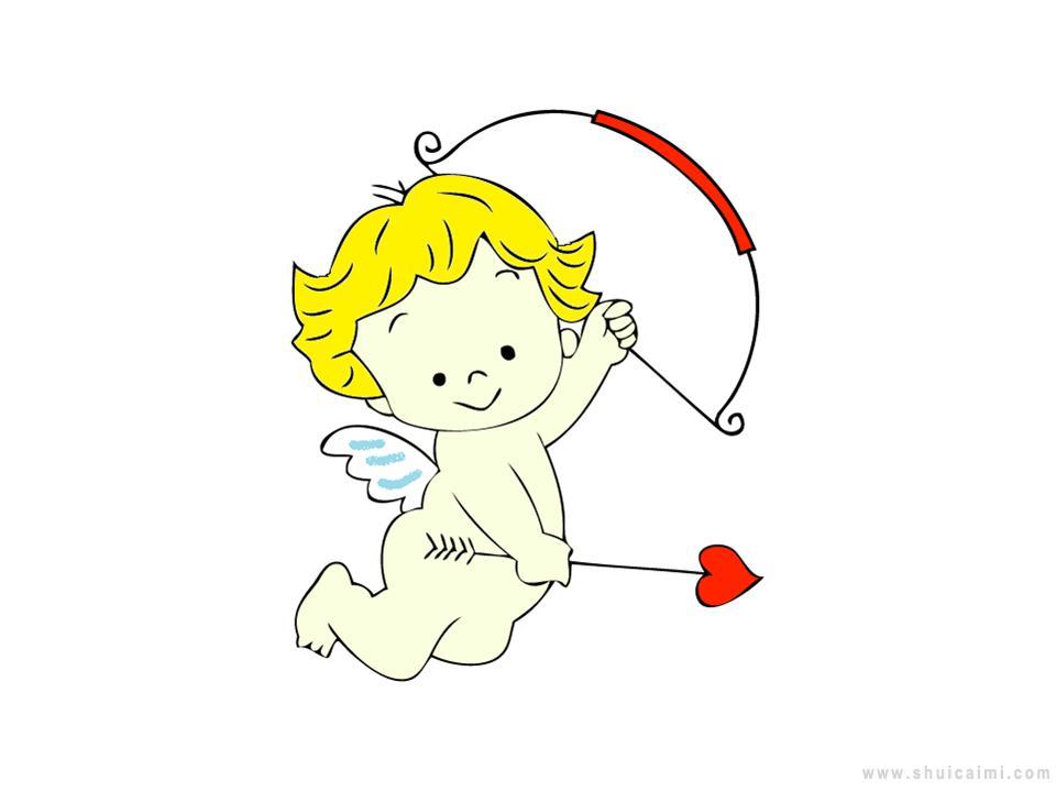 丘比特简笔画怎么画 丘比特简笔画画法