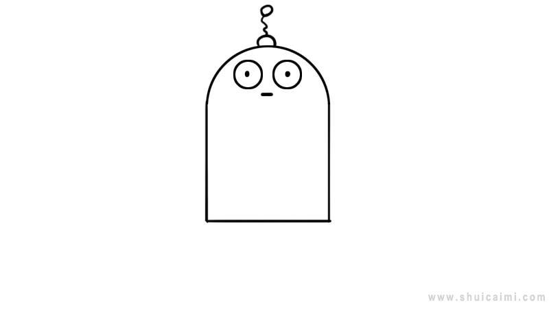 机器人简笔画怎么画 机器人简笔画图片大全