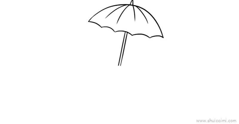 海边儿童画怎么画 海边简笔画步骤