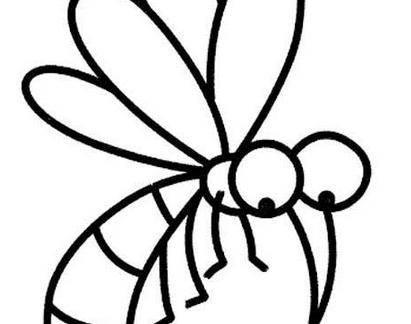 蚊子简笔画 蚊子简笔画图片