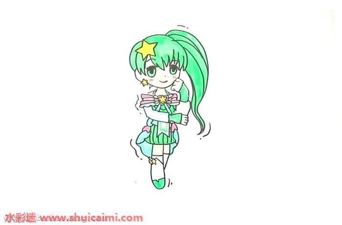 巴拉巴拉小魔仙怎么画 巴拉巴拉小魔仙简笔画图片