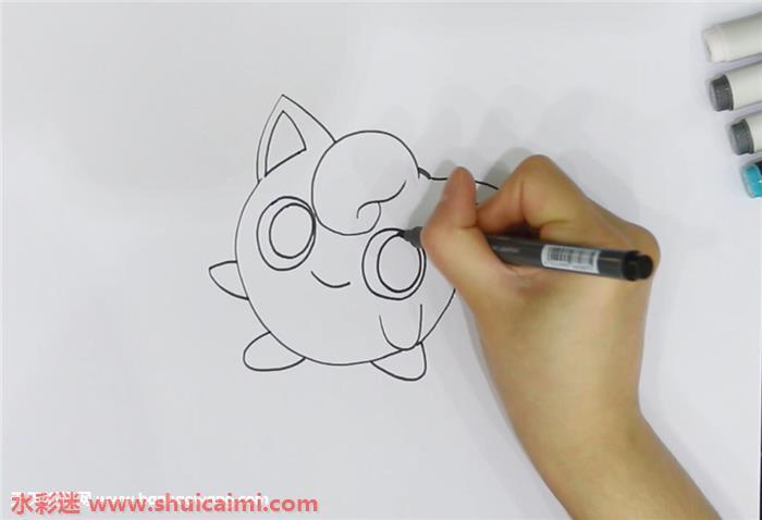 胖丁怎么画 胖丁简笔画步骤