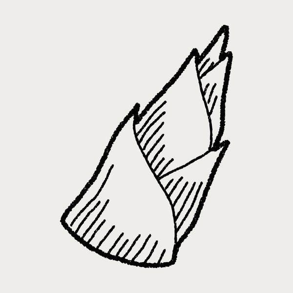 竹笋简笔画 竹笋简笔画好看又简单