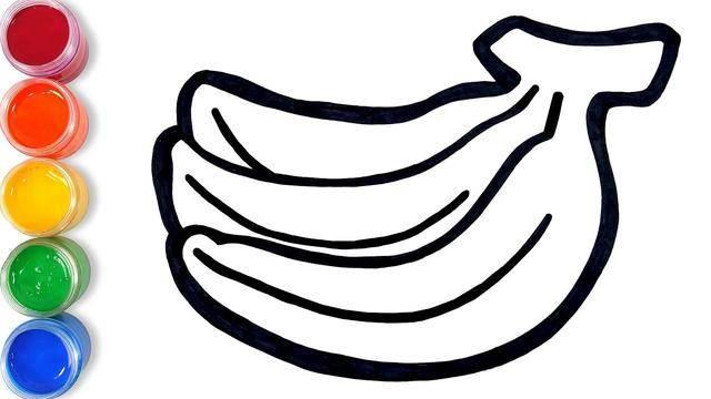 香蕉简笔画 香蕉简笔画儿童