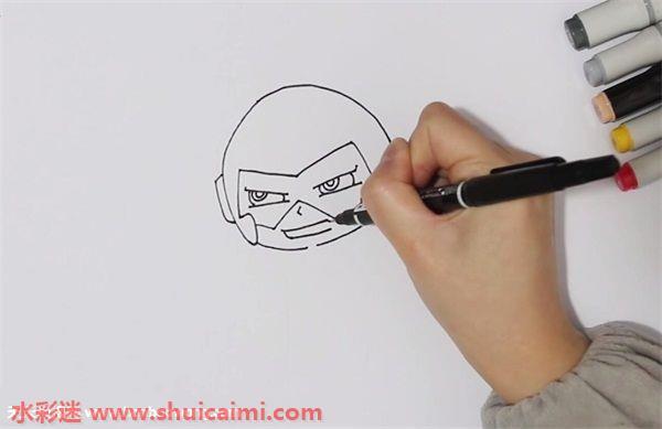 多心超人怎么画 多心超人简笔画画法