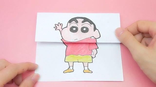 蜡笔小新简笔画 蜡笔小新简笔画简单