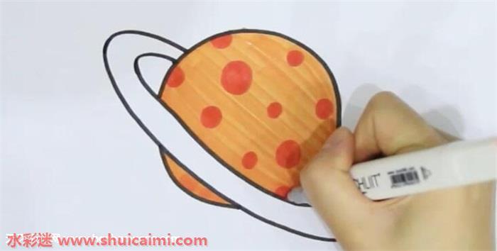 星球怎么画 星球简笔画彩色