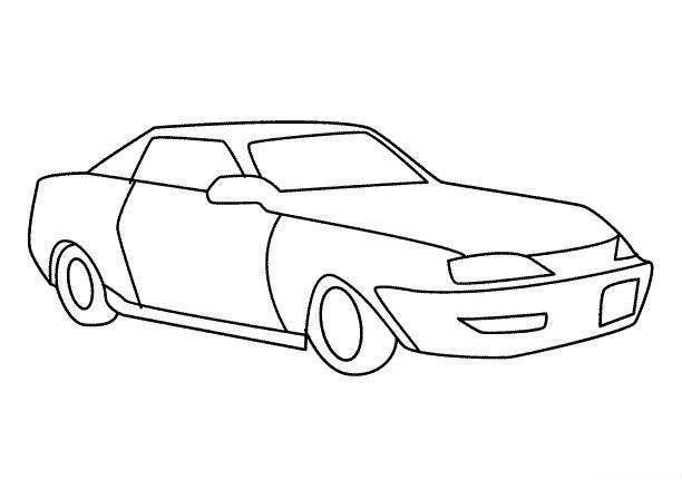 玩具车简笔画 玩具车简笔画图片大全