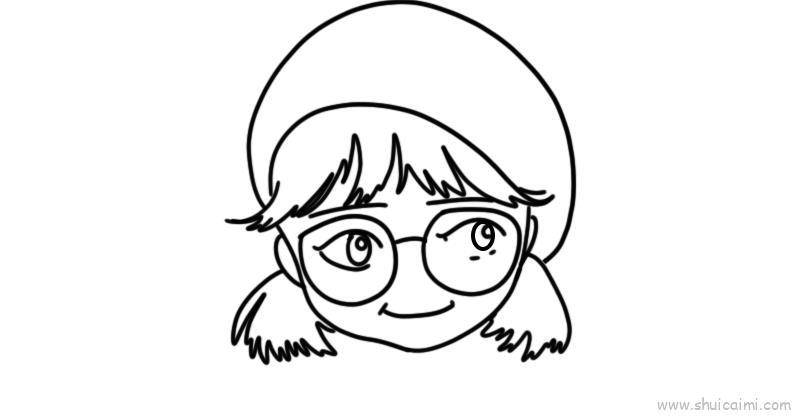 人脸儿童画怎么画 人脸简笔画图片大全