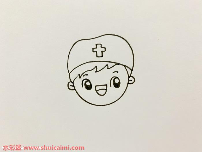 卡通牙医怎么画 卡通牙医简笔画彩色