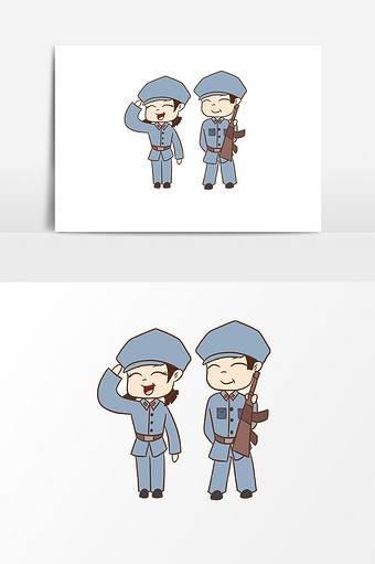 红军简笔画 红军简笔画简单又漂亮