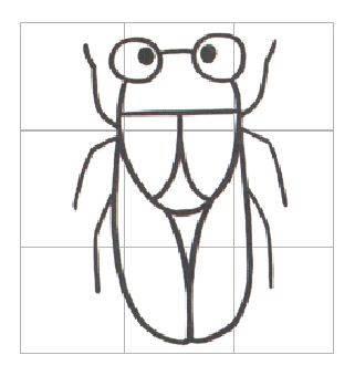 知了简笔画 知了简笔画图片