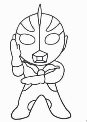 奥特曼的简笔画 奥特曼的简笔画儿童版