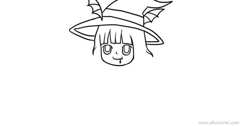 小女孩装扮儿童画怎么画 小女孩装扮简笔画图片大全