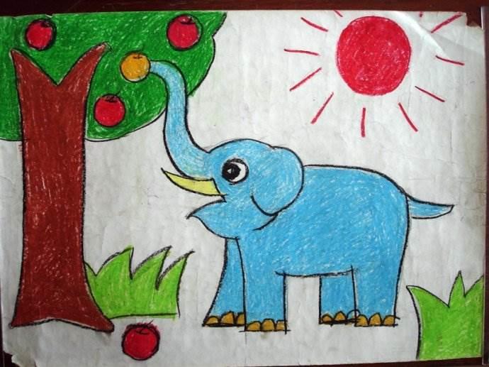 大班简笔画 大班简笔画图片涂色