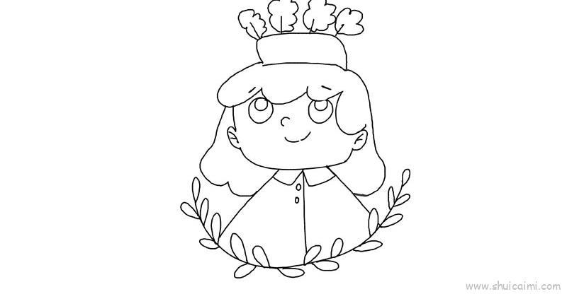 网红小人儿童画怎么画 网红小人简笔画画法