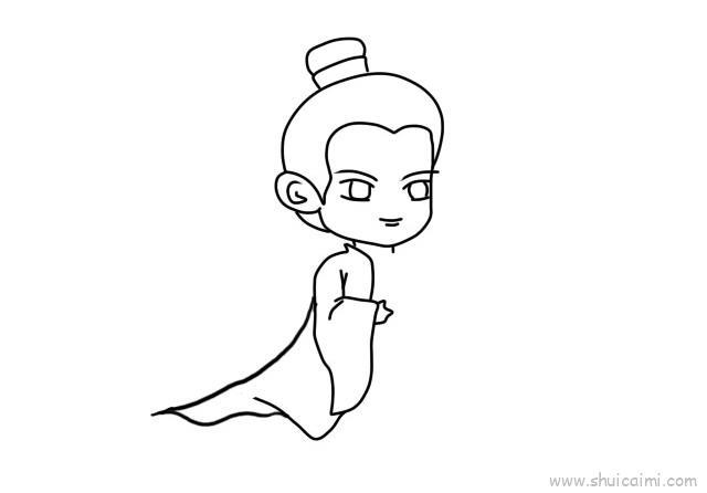 知否齐衡q版儿童画怎么画 知否齐衡q版简笔画图片大全