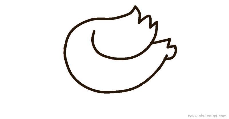 鸟顺序儿童画怎么画 鸟顺序简笔画顺序