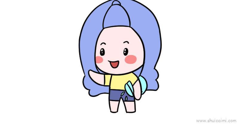 12星座水瓶座儿童画怎么画 12星座水瓶座简笔画图片