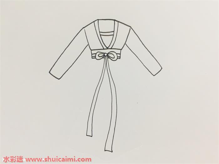 古装裙子怎么画 古装裙子简笔画画法