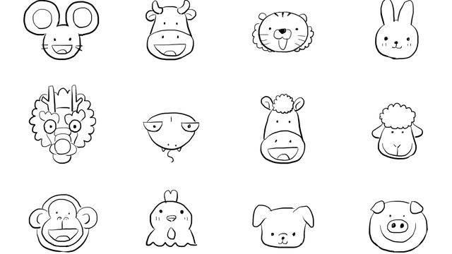 羊简笔画 羊简笔画简单可爱