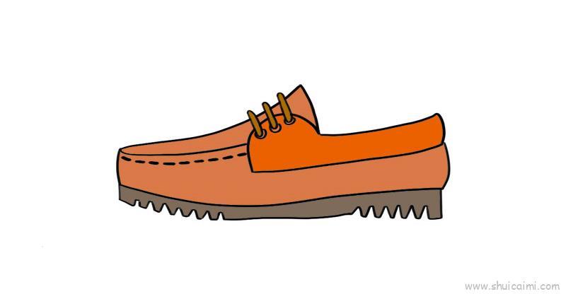 鞋子儿童画怎么画 鞋子简笔画顺序