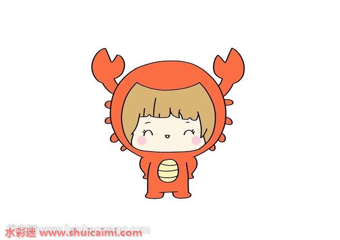巨蟹座怎么画 巨蟹座简笔画简单又漂亮