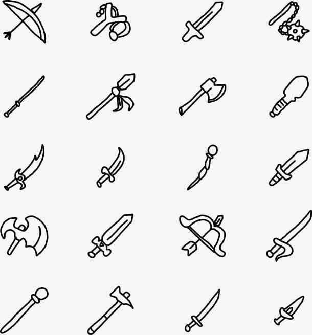 弓箭简笔画 弓箭简笔画帅气