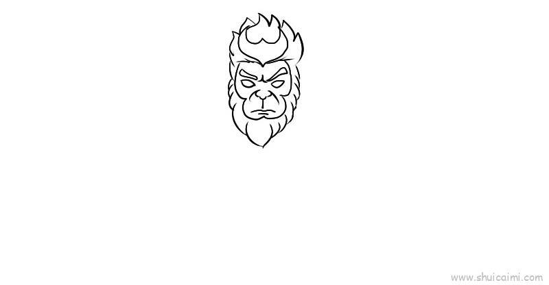 孙悟空儿童画怎么画 孙悟空简笔画好看