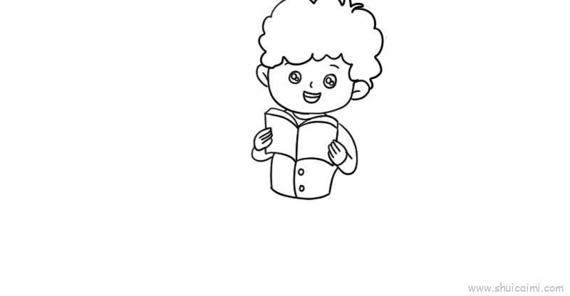 人物男孩儿童画怎么画 人物男孩简笔画步骤