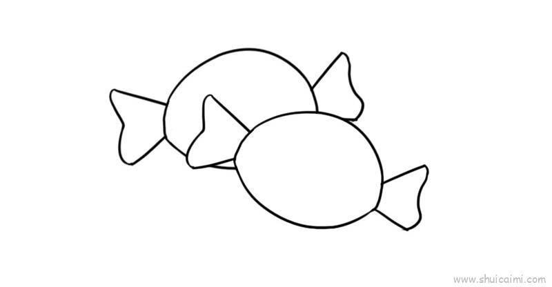 糖果儿童画怎么画 糖果简笔画图片大全