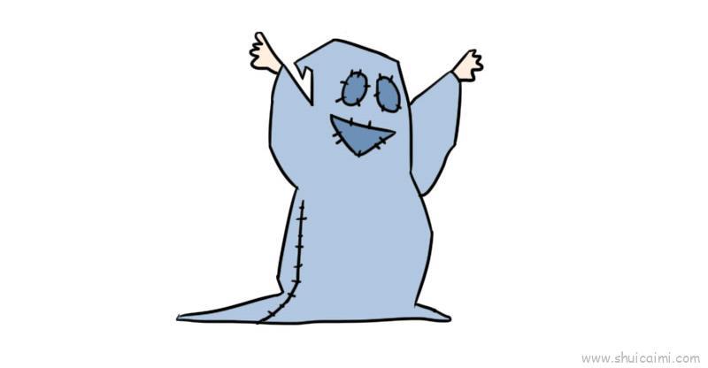 小鬼怪儿童画怎么画 小鬼怪简笔画图片大全