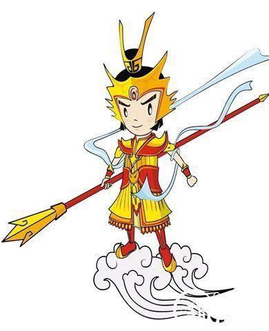 二郎神帅气简笔画 二郎神简笔画大全