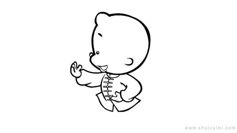 太极拳简笔画怎么画 太极拳简笔画图片