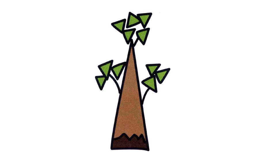 画小树的简笔画图片 简单-简笔小树怎么画